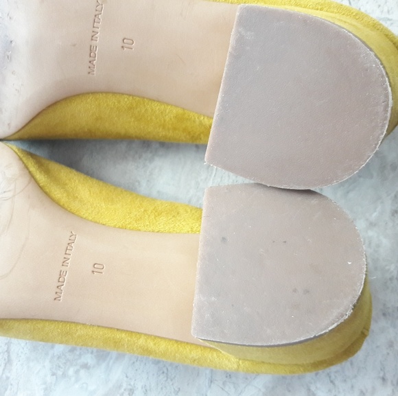 Everlane Citron Suede Day Heel - Picture 6 of 6